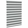 vidaXL Store z&egrave;bre gris fonc&eacute; largeur du tissu 100,9 cm polyester