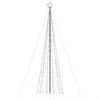 vidaXL Sapin de Noël à LED avec piquets 1534 LED colorées 500 cm