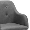 vidaXL Chaise &agrave; bascule Gris clair Tissu