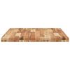 vidaXL Dessus de table rectangulaire 100x70x4 cm bois massif d'acacia