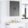 vidaXL Armoire de cuisine Noir 60 x 31 x 80 cm Bois d'ing&eacute;nierie