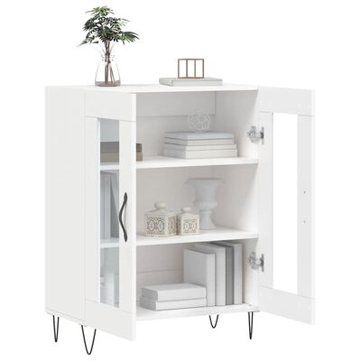 vidaXL Buffet blanc 69,5x34x90 cm bois d'ingénierie