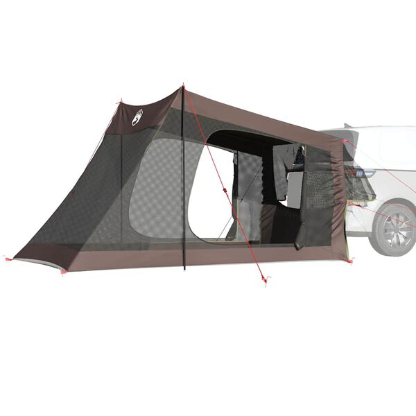 vidaXL Tente de voiture 2 personnes marron imperméable
