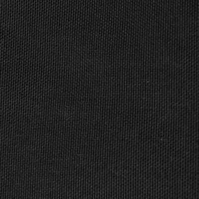 vidaXL Voile de parasol tissu oxford rectangulaire 2x4 m noir