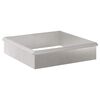 vidaXL Cl&ocirc;tures anti-limaces 8 pc 100 x 3,5 x 25 cm Acier inoxydable