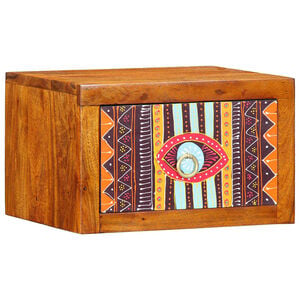 vidaXL Cabinet de chevet Marron 35 x 30 x 22 cm
