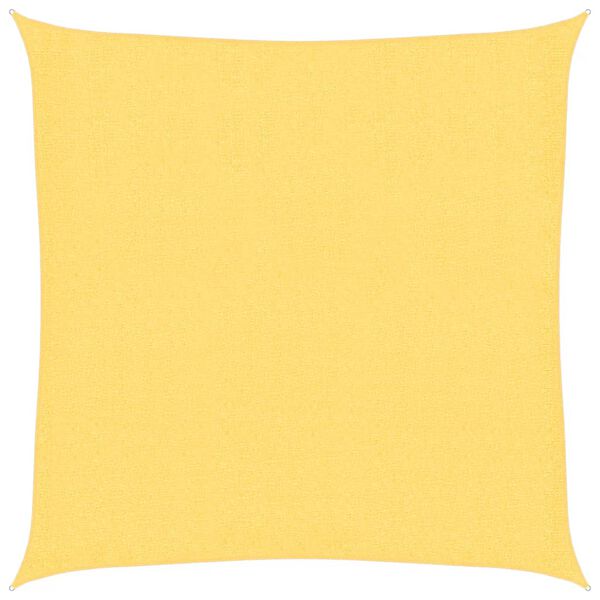 vidaXL Voile de parasol PEHD Carr&eacute; 2 x 2 m Beige