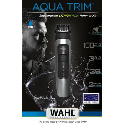 Wahl Kit de tondeuse à barbe 8 pcs Aqua Trim 6 W