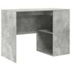 vidaXL Bureau Gris b&eacute;ton Bois d'ing&eacute;nierie 102 x 50 x 75 cm