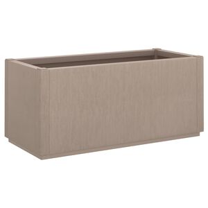 vidaXL Jardini&egrave;re marron clair 80x36x35 cm PP
