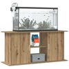 vidaXL Support d'aquarium Ch&ecirc;ne artisanal 121 x 41 x 58 cm Bois d'ing&eacute;nierie