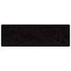 vidaXL Tapis Couloir Noir 80 x 200 cm
