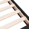 vidaXL Cadre de lit sans matelas noir 120x190 cm bois d'ing&eacute;nierie