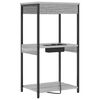 vidaXL Cabinet de chevet Gris Sonoma 41 x 31 x 76 cm Bois d'ing&eacute;nierie