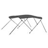 vidaXL Auvent bimini &agrave; 3 arceaux Anthracite 183x160x137 cm