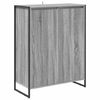 vidaXL Cabinet &agrave; chaussures avec stockage Gris Sonoma 79 x 36 x 100 cm
