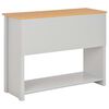 vidaXL Table console Gris 97 x 35 x 76 cm