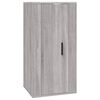 vidaXL Ensemble de meubles TV 2 pcs Sonoma gris Bois d'ing&eacute;nierie