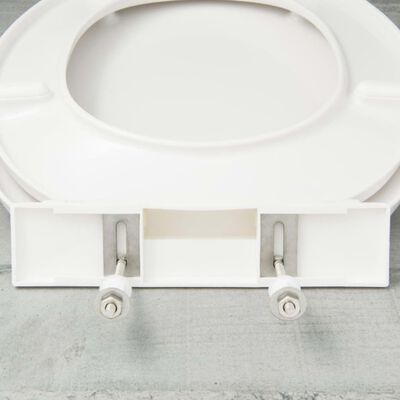 SCHÜTTE Siège de toilette WHITE duroplast