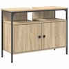 vidaXL Ensemble de Meubles de Salle de Bain 3 pcs Ch&ecirc;ne sonoma