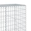 vidaXL Panier gabion avec couvercle 900x50x200 cm fer galvanisé