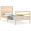 vidaXL Cadre de lit sans matelas 100x200 cm bois massif