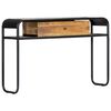 vidaXL Table console 118 x 30 x 75 cm Bois de manguier massif