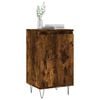 vidaXL Buffet ch&ecirc;ne fum&eacute; 40x35x70 cm bois d'ing&eacute;nierie