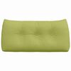 vidaXL Coussin de Dos Vert clair 100 x 24 x 50 cm tissu