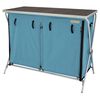 Eurotrail Armoire de camping Brocas 110x52x90 cm Bleu
