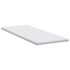 vidaXL Surmatelas Blanc 70 x 200 x 6 cm Tissu Jacquard