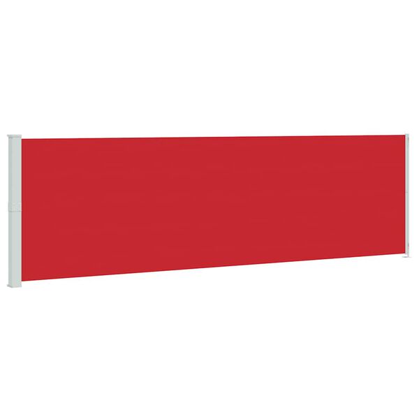 vidaXL Auvent lat&eacute;ral r&eacute;tractable de patio 180x600 cm Rouge