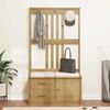 vidaXL Portemanteau SANDNES 87x40x159,5 cm bois massif pin