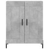 vidaXL Buffet gris b&eacute;ton 69,5x34x90 cm bois d'ing&eacute;nierie