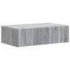 vidaXL Table d'appoint murale 59 x 34,5 x 17 cm Bois d'ing&eacute;nierie