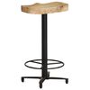 vidaXL Tabourets de bar lot de 2 66 cm bois de manguier massif