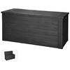 ProGarden Bo&icirc;te de rangement de jardin 300 L Gris fonc&eacute;