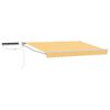 vidaXL Auvent r&eacute;tractable &eacute;lectrique Sable 3 x 2,5 m