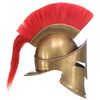 vidaXL Casque de guerrier grec antique pour GN Laiton Acier