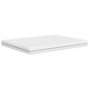vidaXL Matelas en mousse moyennement doux 160x200 cm