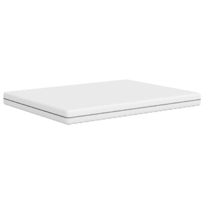 vidaXL Matelas en mousse moyennement doux 160x200 cm