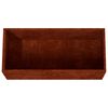 vidaXL Jardini&egrave;re 62x30x29 cm acier corten