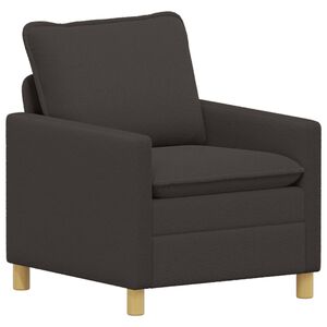 vidaXL Canap&eacute; Gris fonc&eacute; 76 x 81 x 87,5 cm Tissu