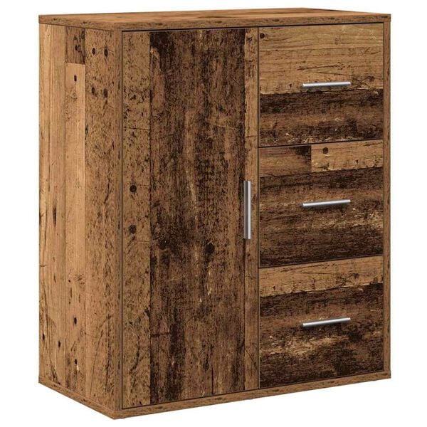 vidaXL Buffet Bois ancien 60 x 31 x 70 cm Bois d'ingénierie