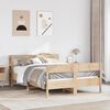 vidaXL Cadre de lit sans matelas 160x200 cm bois massif de pin