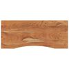vidaXL Dessus de bureau 110x50x2,5 cm rectangulaire bois massif acacia