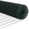 vidaXL Clôture Euro Vert 1.6 x 10 m Fer revêtu de PVC