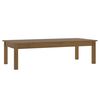 vidaXL Table basse Marron miel 110x50x30 cm Bois massif de pin