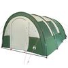 vidaXL Tente de camping tunnel 4 personnes vert imperméable