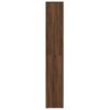 vidaXL Armoire de bain Ch&ecirc;ne marron 30x30x183,5 cm Bois d'ing&eacute;nierie